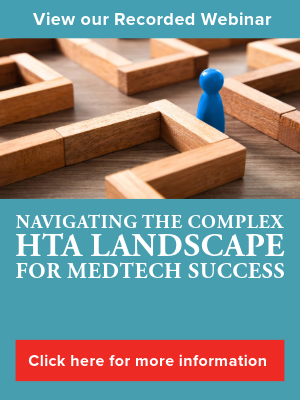 click here to view our recorded webinar on navigating the complex HTA landscape for medtech success