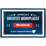 America's greatest workplaces award from Newsweek
