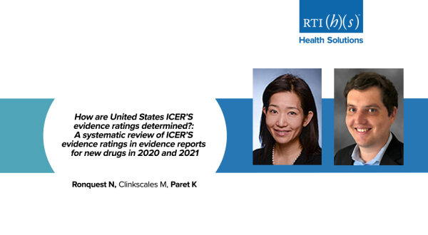 How are United States ICER'S evidence ratings determined? A systematic review